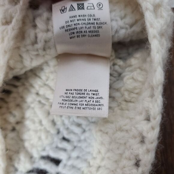 Anthropologie Altiplano Crochet Tunic Beige Earth Tones Festival Boho Small - Picture 10 of 12